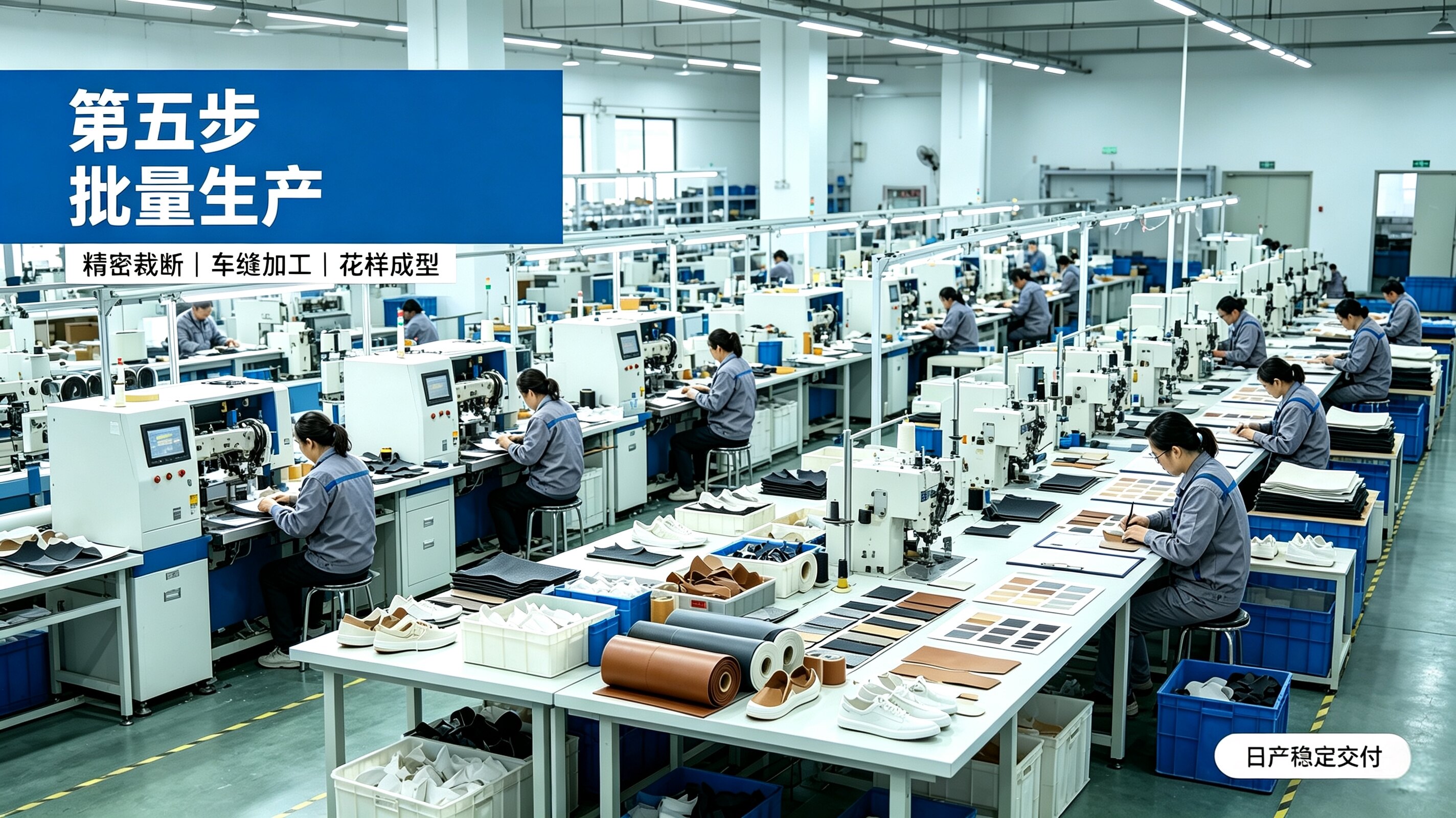 批量生产 · 标准化作业