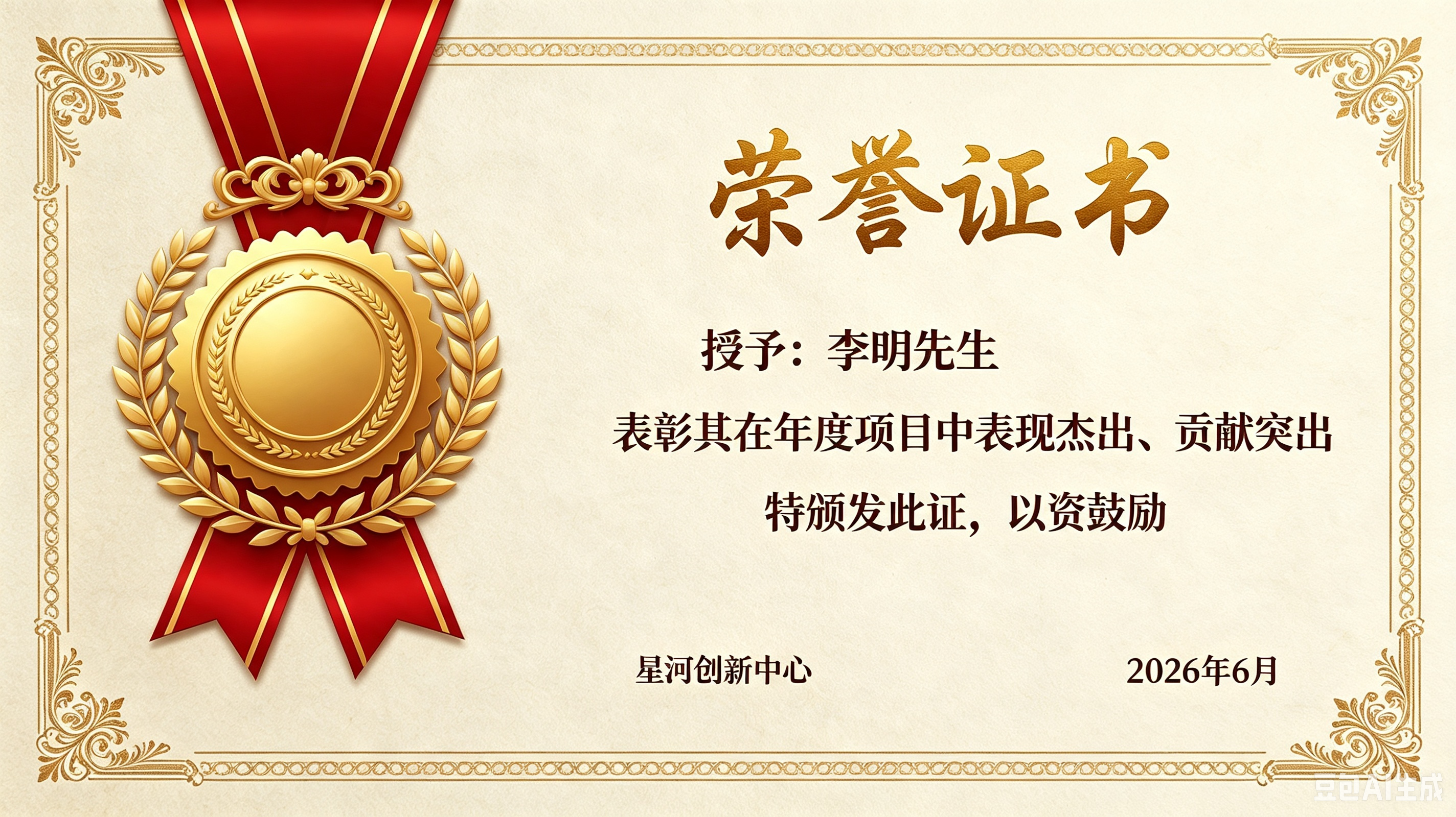 证书1