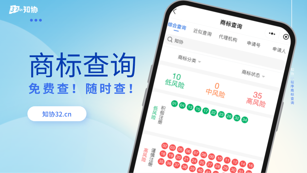 【知协】可免费查询商标，还有风险报告！