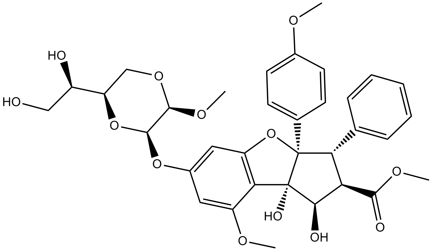 Silvestrol （CAS#697235-38-4 目录号D911455） - DKM活性分子