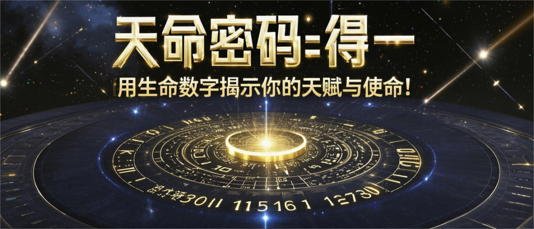 「得一计划」用生命数字揭示你的天赋与使命！