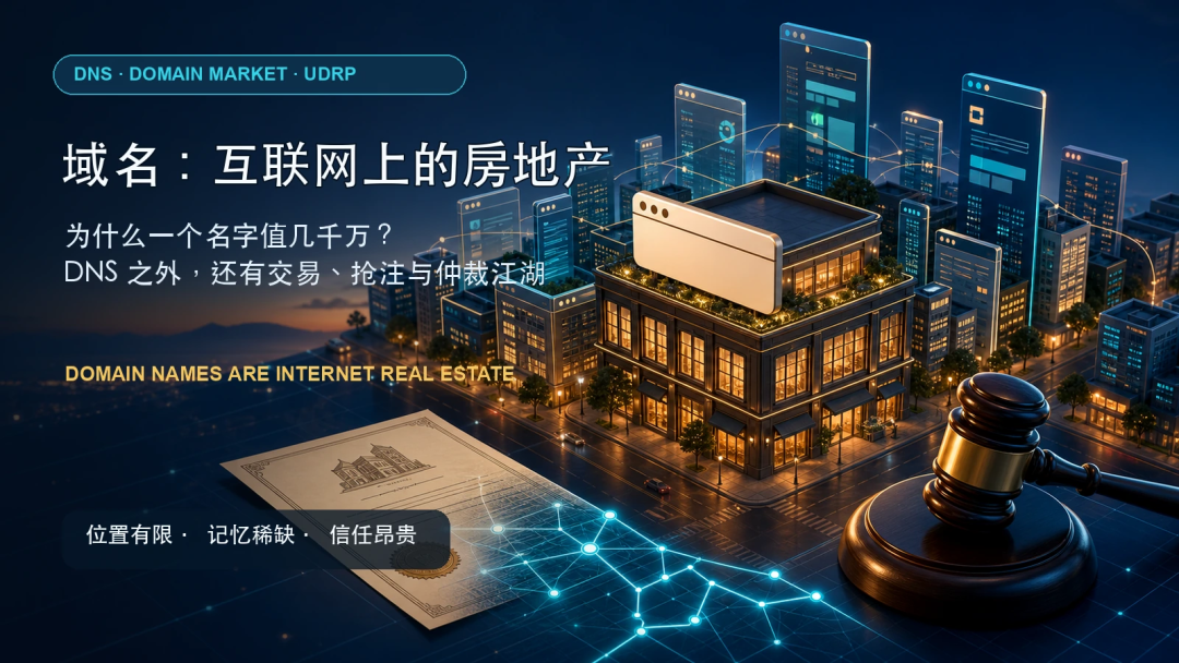 一个名字凭什么值 3000 万美元？域名：互联网上最容易被低估的房地产