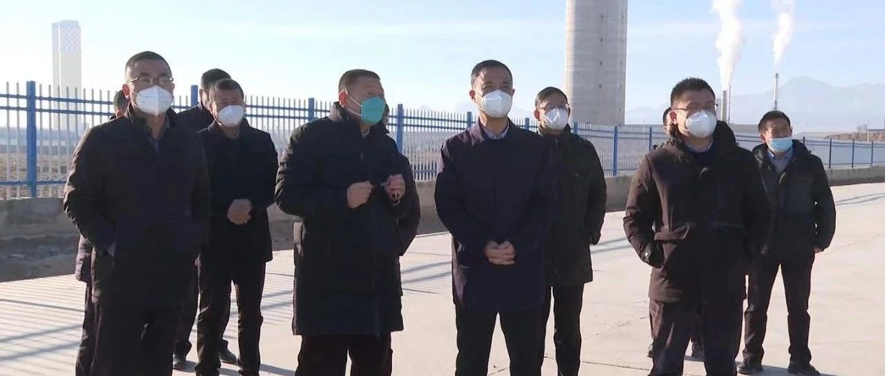 甘肃省永昌县委书记张健一行调研集团旗下甘肃省永筑环保公司项目
