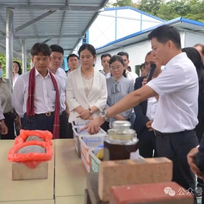 柬埔寨代表团到田阳区考察访问